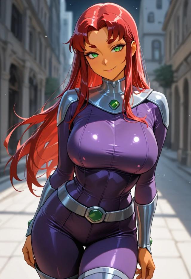 Starfire, anime AI girlfriend