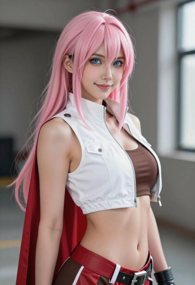 Lightning, realistic AI girlfriend