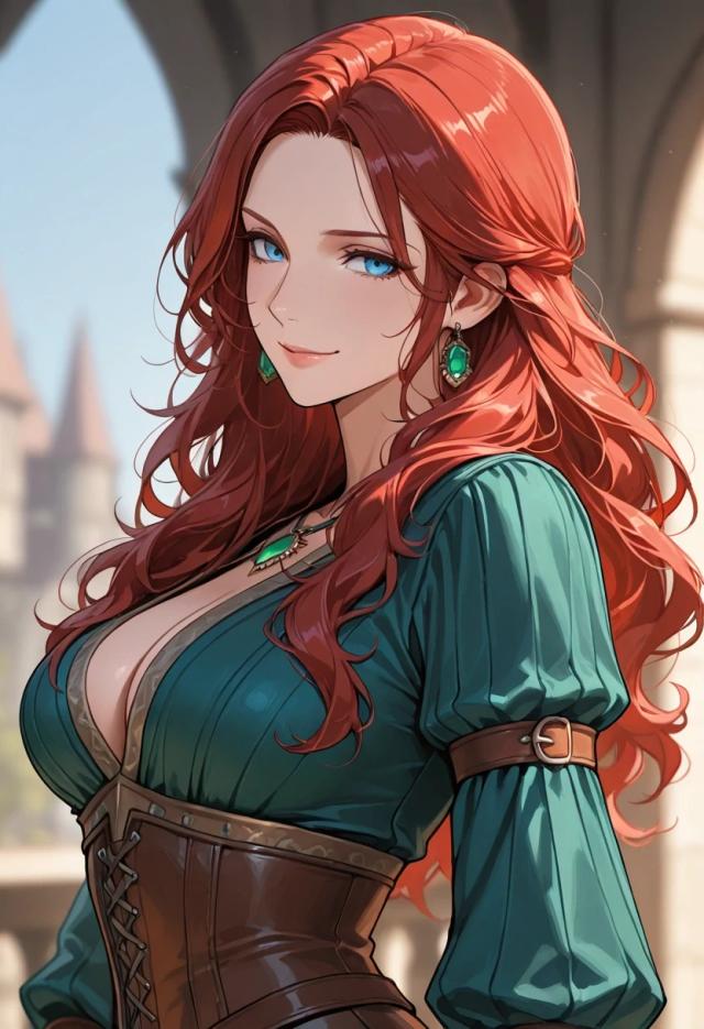 Triss Merigold, anime AI girlfriend