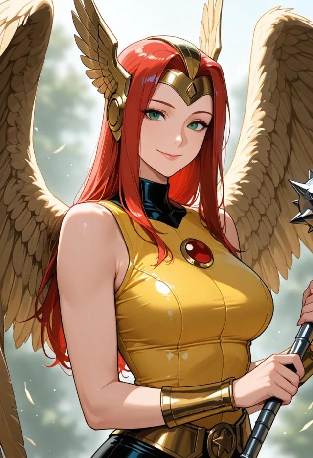Hawkgirl, anime AI girlfriend