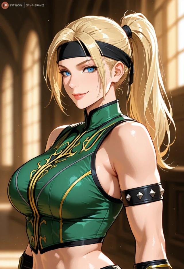 Sonya Blade, anime AI girlfriend