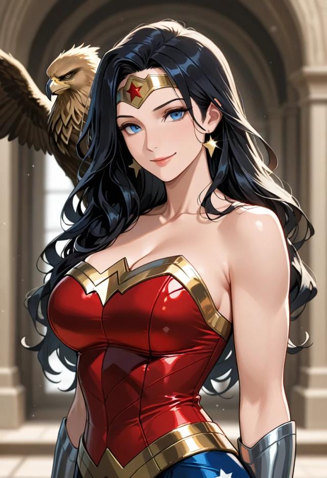 Wonder Woman, anime AI girlfriend