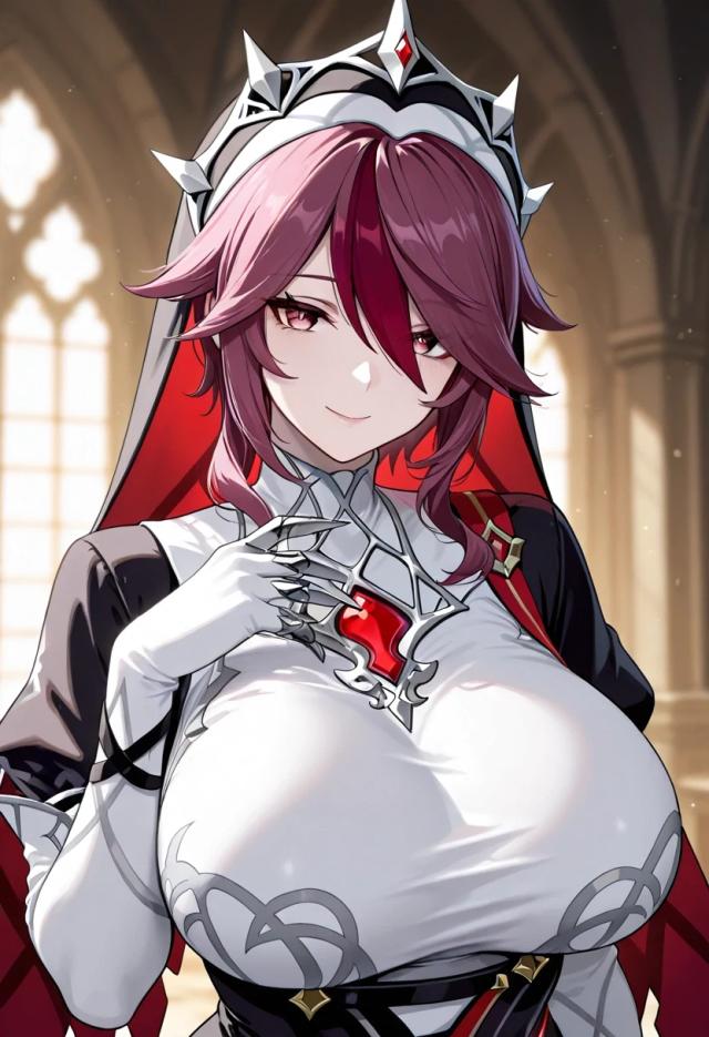Rosaria, anime AI girlfriend