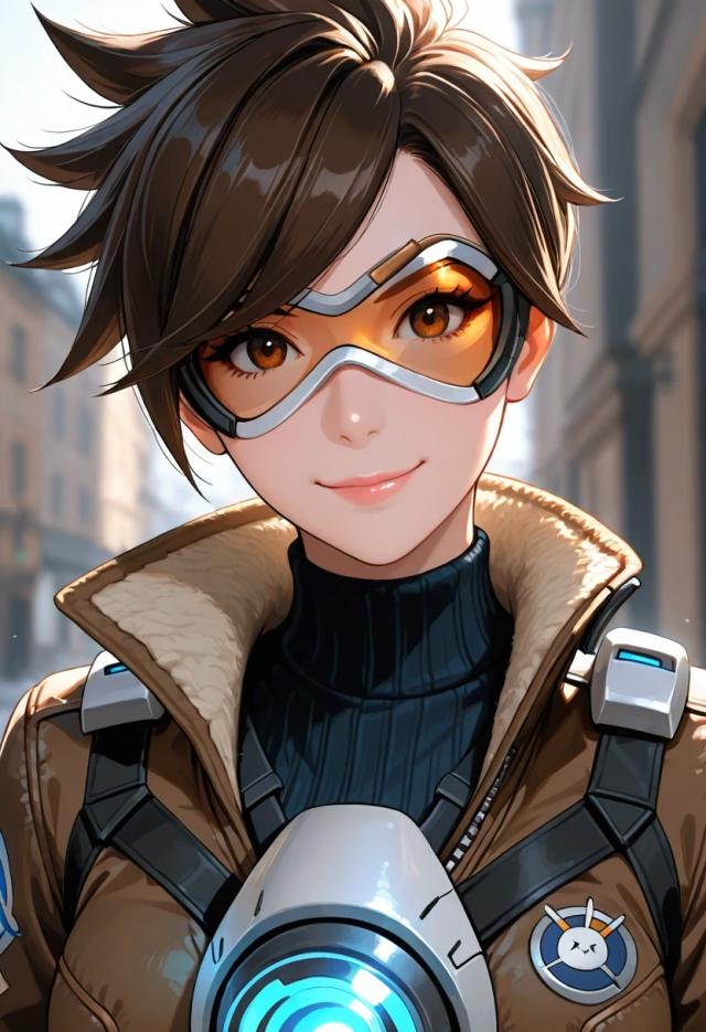 Tracer, anime AI girlfriend