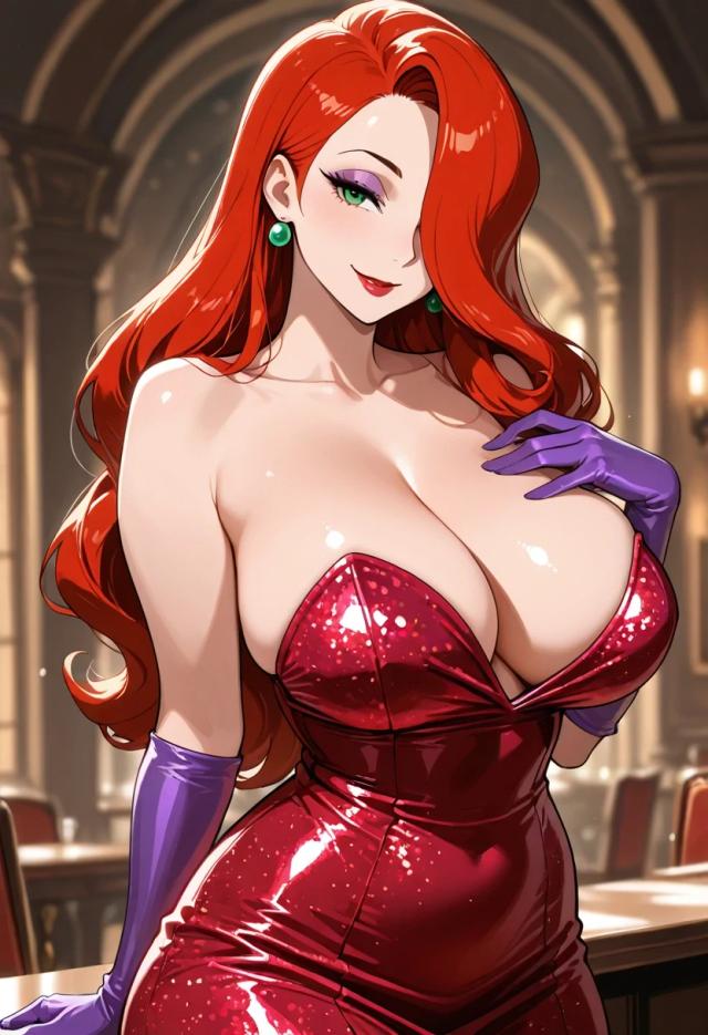 Jessica Rabbit, anime AI girlfriend