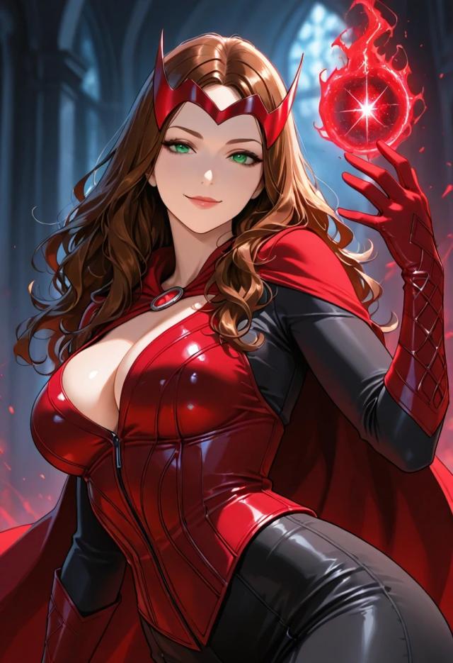 Scarlet Witch, anime AI girlfriend