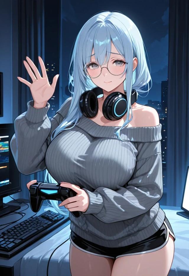 Nozomi Kusakabe, anime AI girlfriend