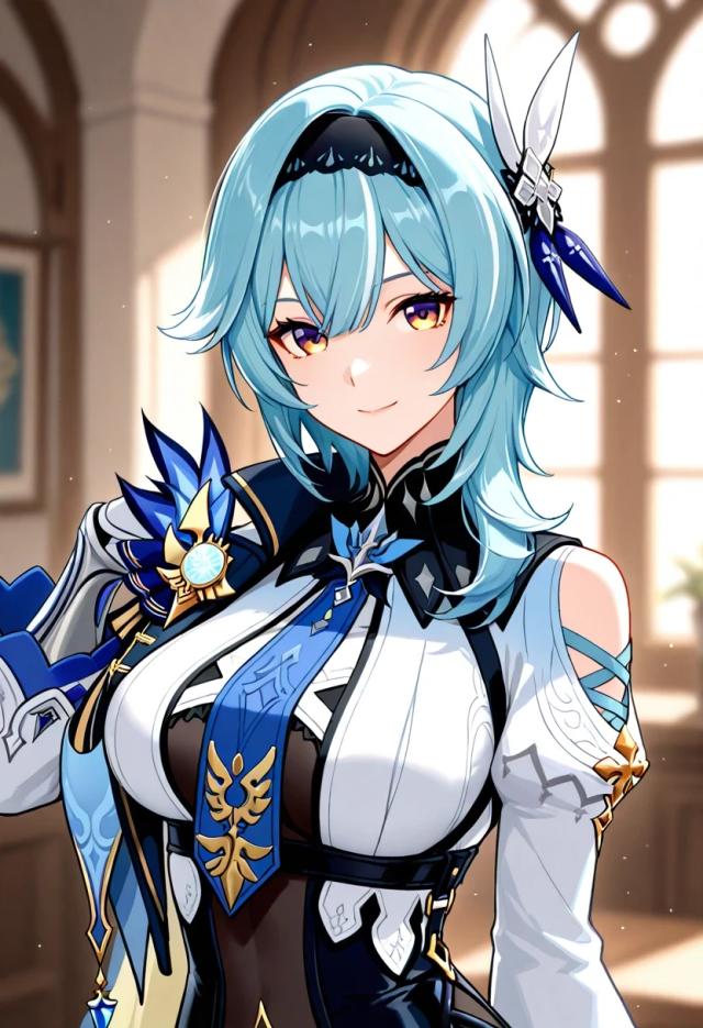 Eula Lawrence, anime AI girlfriend