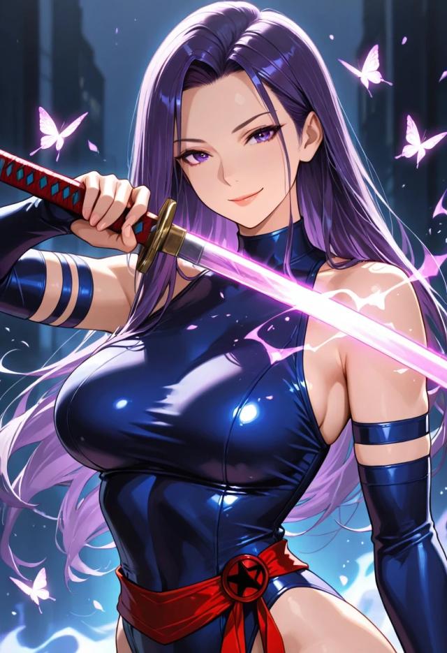 Psylocke, anime AI girlfriend