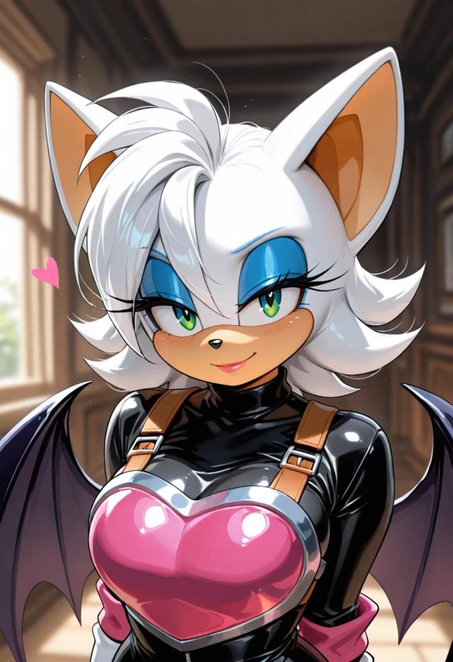 Rouge the Bat, anime AI girlfriend