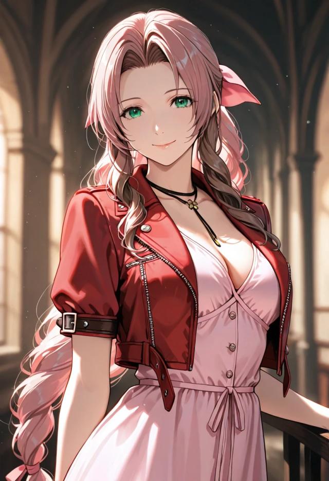 Aerith Gainsborough, anime AI girlfriend