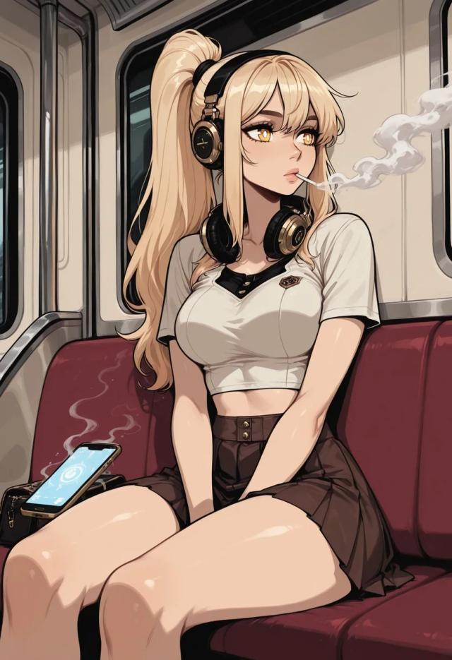Kaoru Saeki, anime AI girlfriend