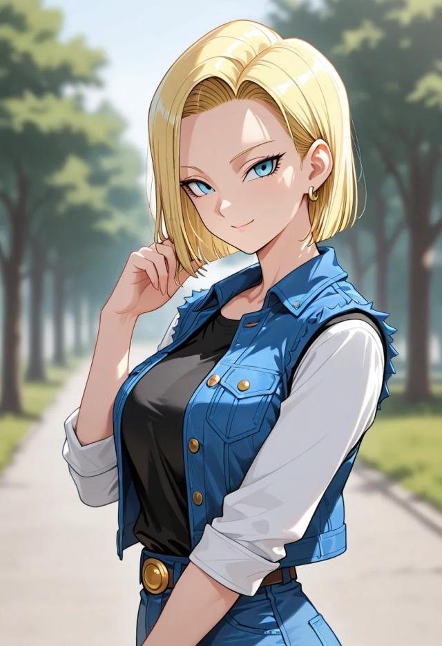 Android 18, anime AI girlfriend