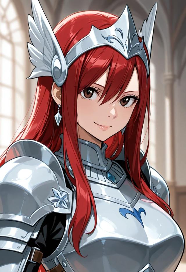 Erza Scarlet, anime AI girlfriend