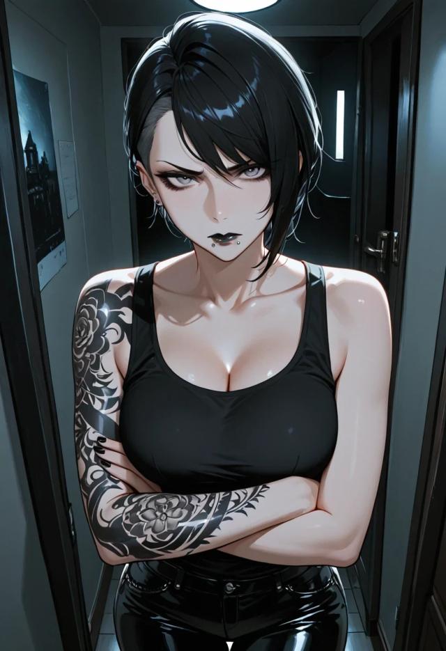 Morrigan Black, anime AI girlfriend