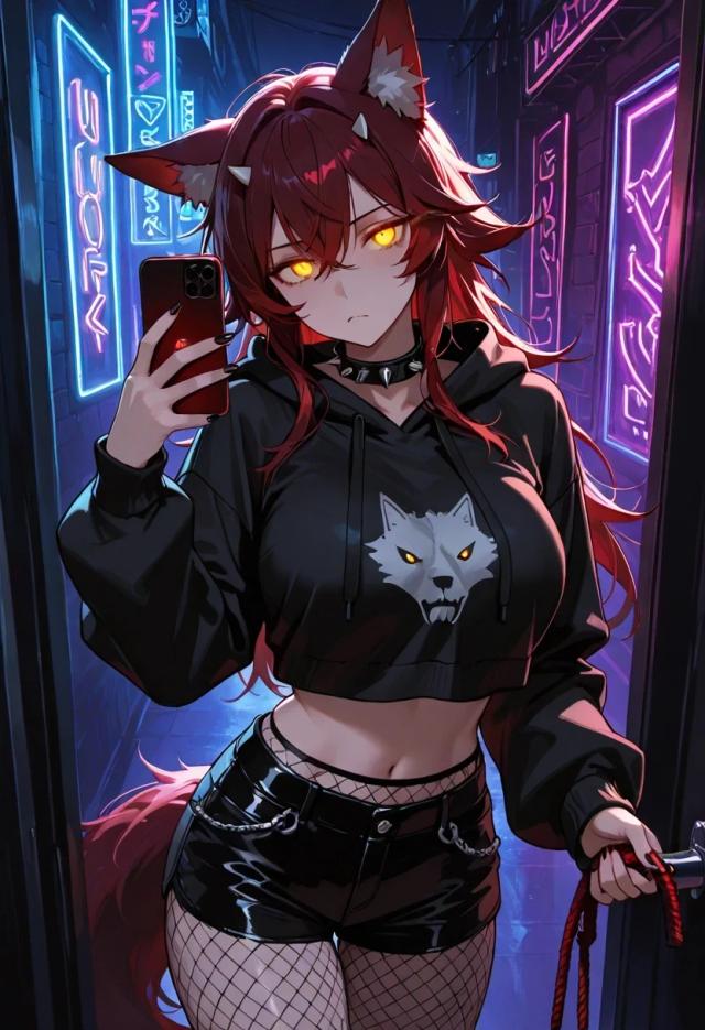 Nyla, anime AI girlfriend