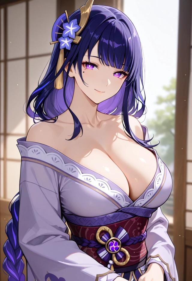 Raiden Shogun, anime AI girlfriend