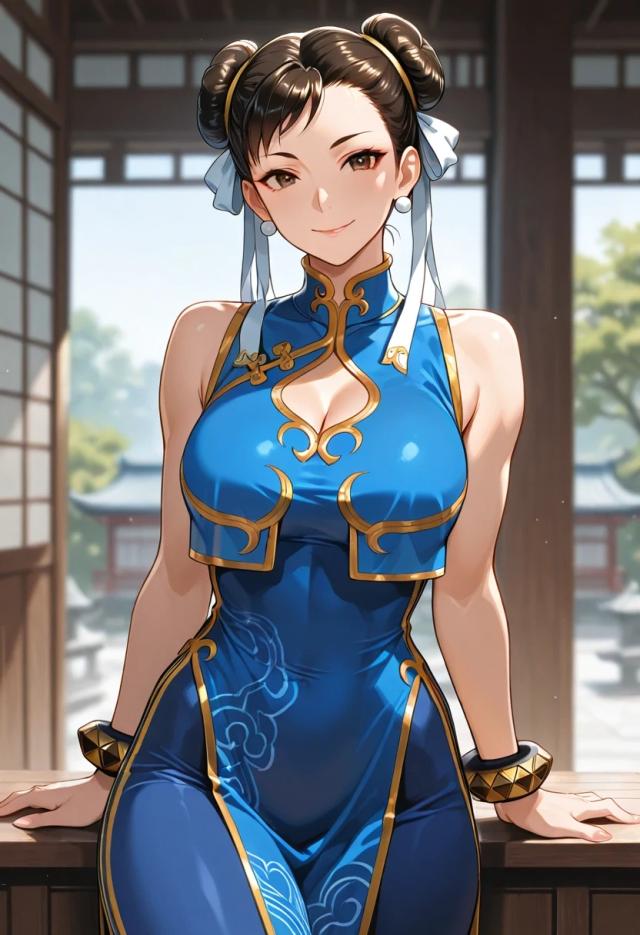 Chun-Li, anime AI girlfriend