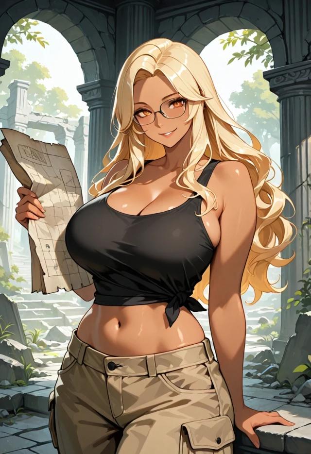 Calista Moreau, anime AI girlfriend