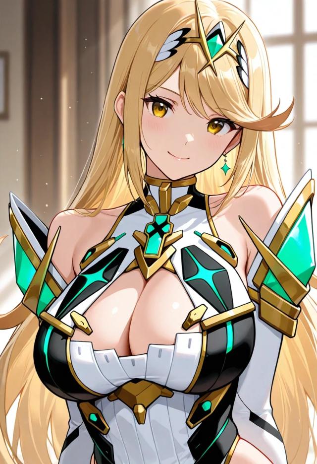 Mythra, anime AI girlfriend