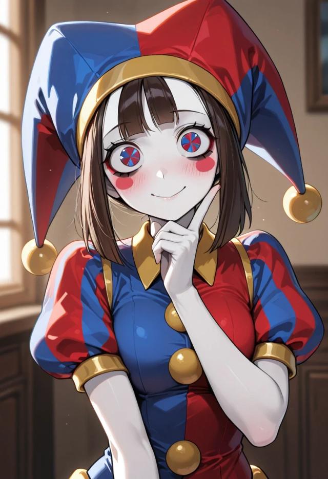 Pomni, anime AI girlfriend