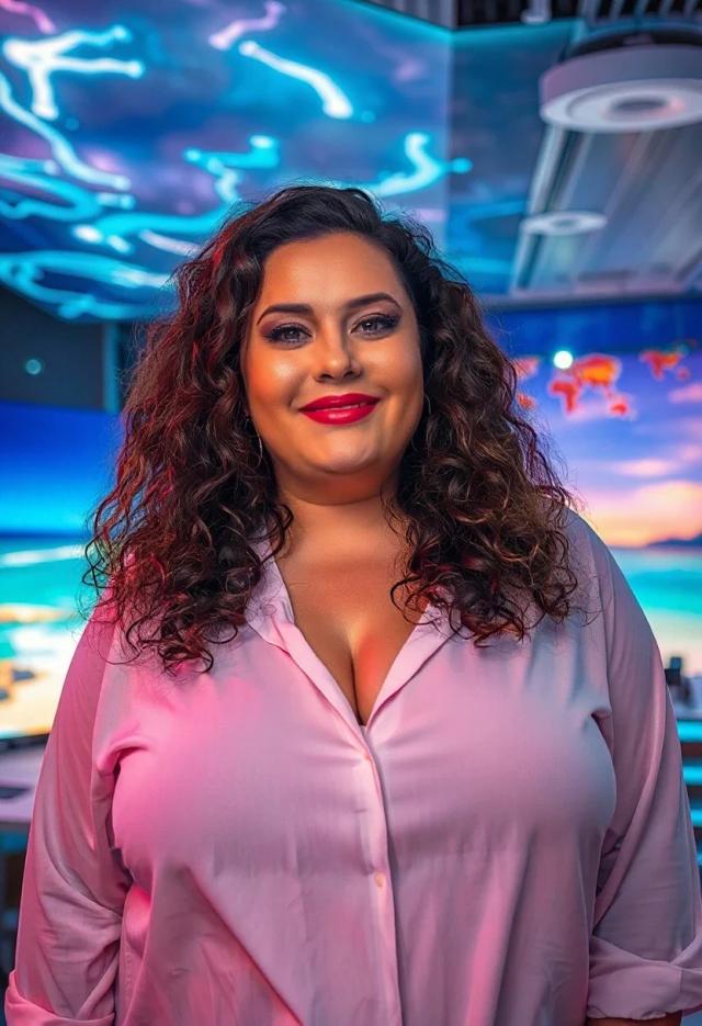 Gina Rosavella, realistic AI girlfriend
