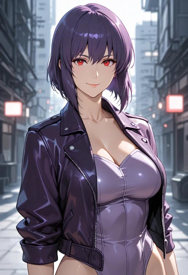 Motoko Kusanagi, anime AI girlfriend
