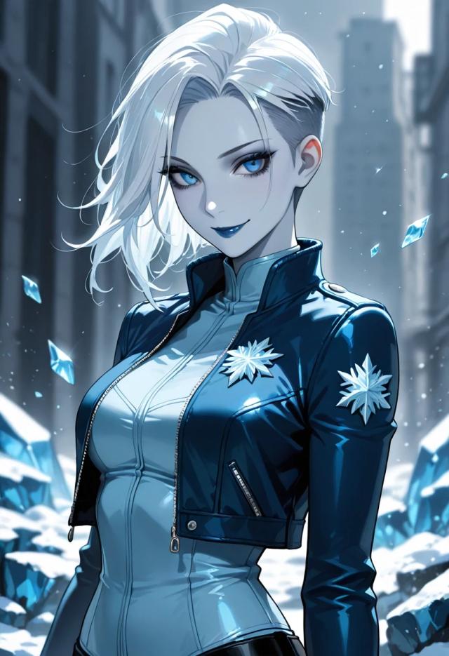 Killer Frost, anime AI girlfriend