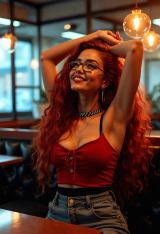 Sadie Monroe, realistic AI girlfriend