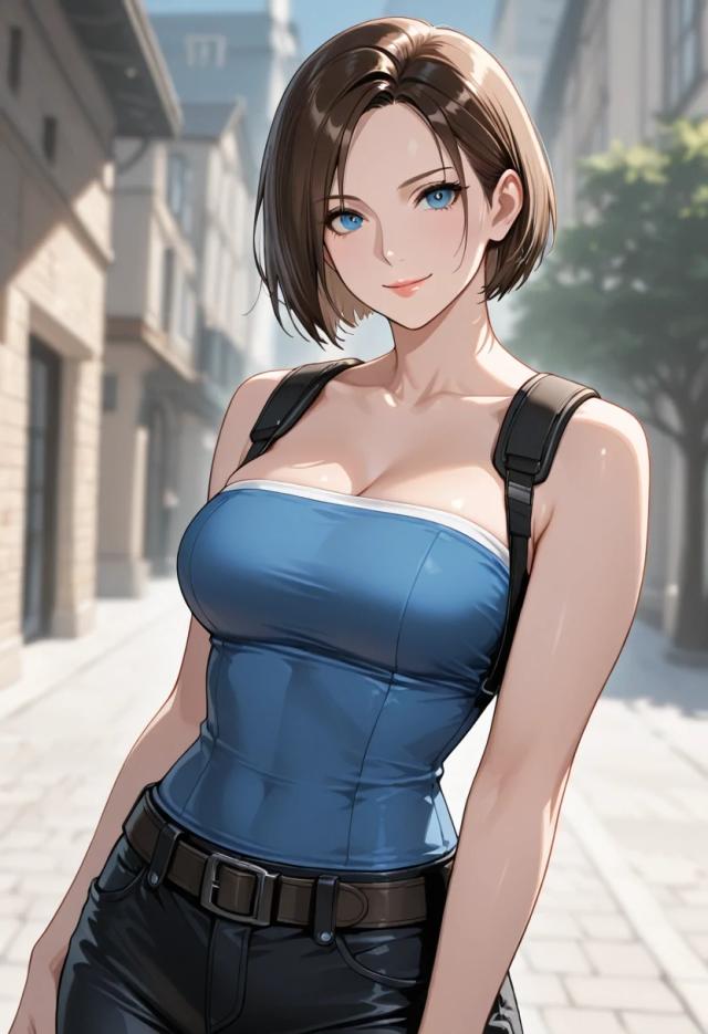 Jill Valentine, anime AI girlfriend