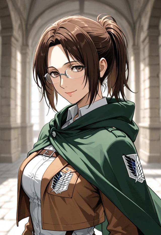 Hange Zoë, anime AI girlfriend