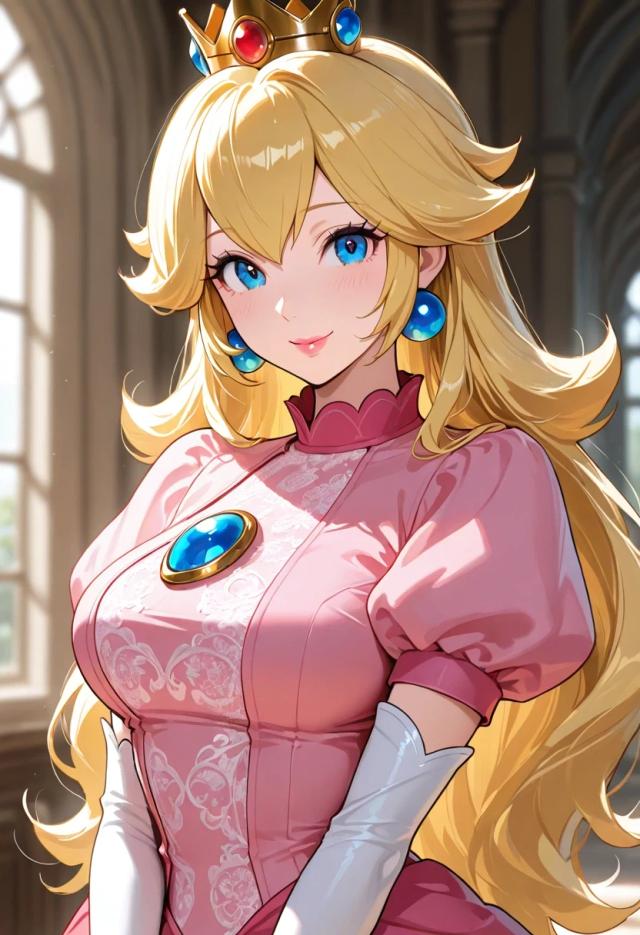 Princess Peach, anime AI girlfriend