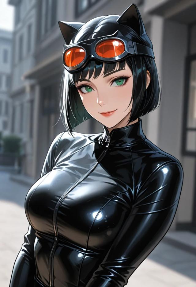 Catwoman, anime AI girlfriend