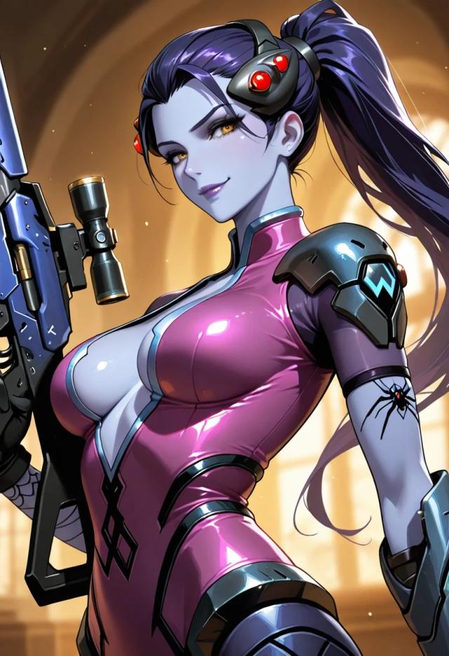 Widowmaker, anime AI girlfriend