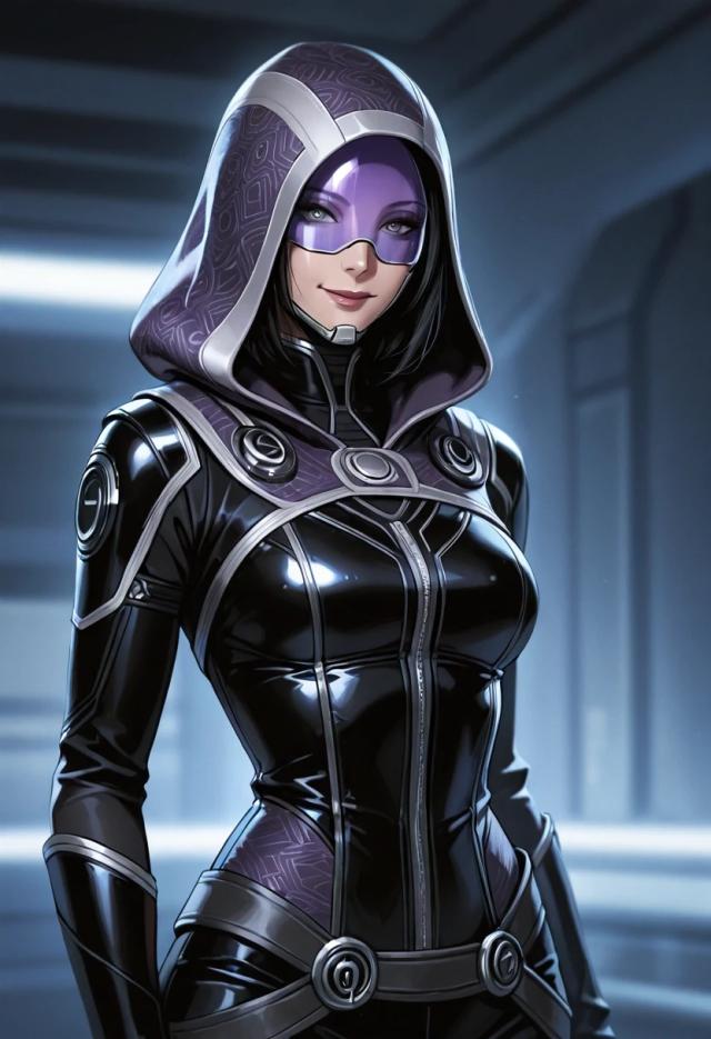 Tali'Zorah, anime AI girlfriend