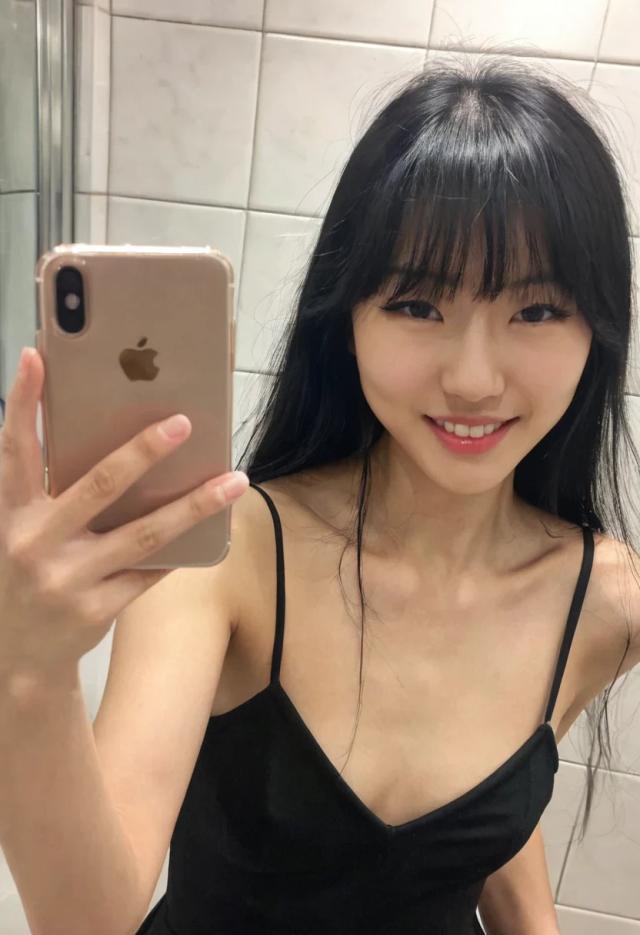 Hana Kim, realistic AI girlfriend