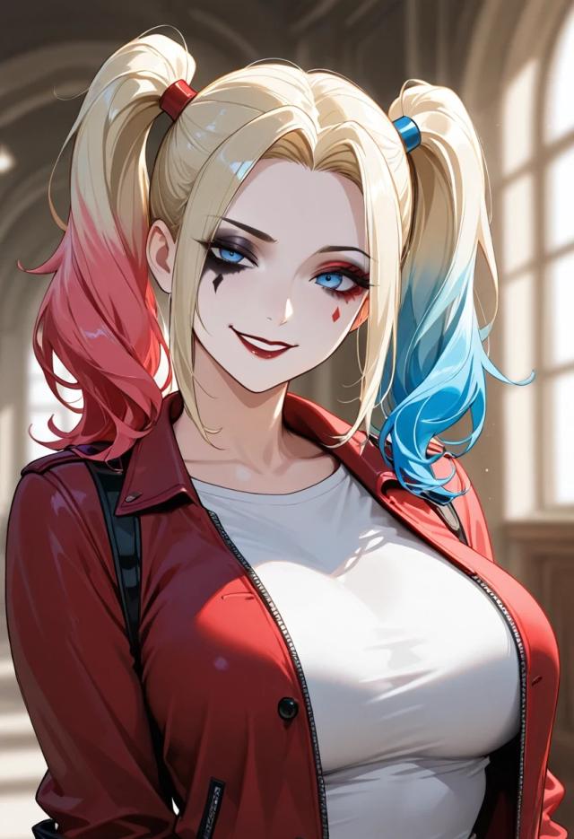 Harley Quinn, anime AI girlfriend