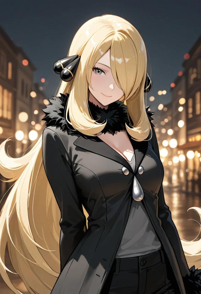 Cynthia, anime AI girlfriend