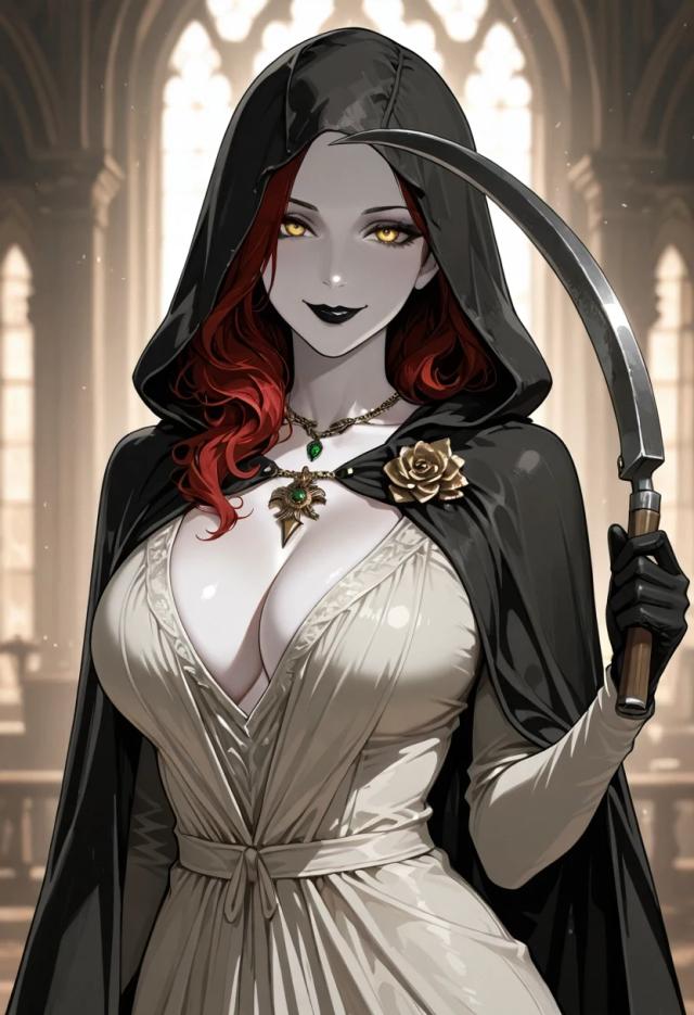 Daniela Dimitrescu, anime AI girlfriend